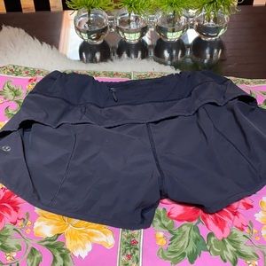 Black lululemon shorts